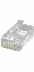 Konektor&nbsp;RJ50&nbsp;UTP&nbsp;10pinů,&nbsp;Cat&nbsp;5e,&nbsp;lanko