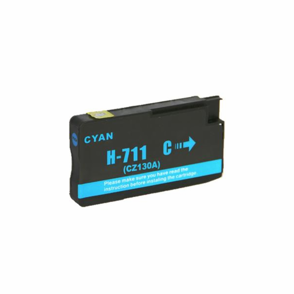 Inkoust CZ130A (No.711) kompatibilní azurový pro HP (29ml)