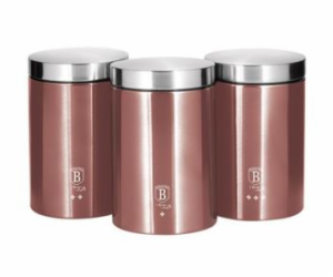 BerlingerHaus sada dóz na potraviny 3ks BH-6270 i-Rose 