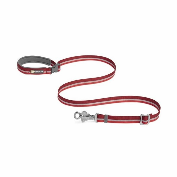 Vodítko pro psy Ruffwear Crag Dog Leash-cindercone-red
