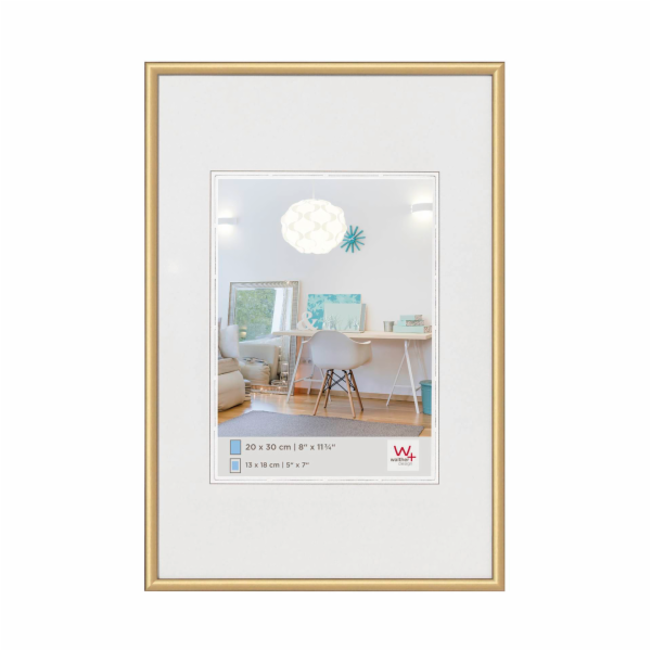 Rámeček Walther New Lifestyle 20x30 zlatý plast
