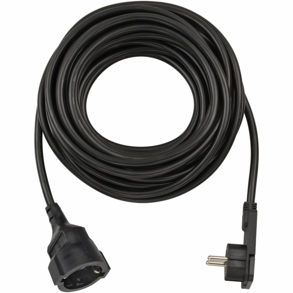 Brennenstuhl prodlužovací kabel, 1x úhlová plochá zástrčka
