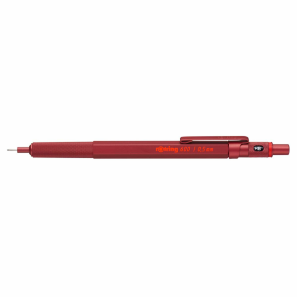 rotring 600 mikrotuzka kovová cervená 0,5 mm