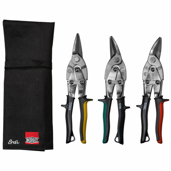 Bessey sada nuzek na plech DSET16