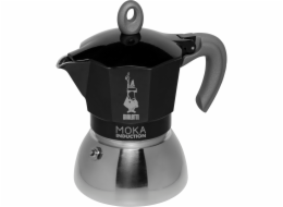 Bialetti MOKA na 4 sálky cerná vhodná pro indukci