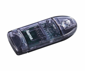 Hama USB3.0 ctecka karet SD/microSD, Anthrazit