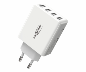Ansmann Home Charger HC430 4xUSB 3000mA bílá nabíjecka