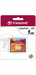 Paměťová karta TRANSCEND 1GB CF Card (133X)  compact flash memory card