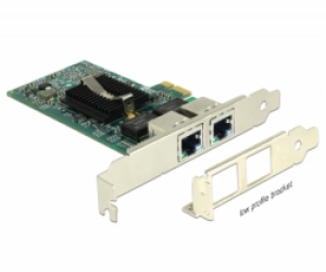 DeLOCK PCIe > 2 x Gigabit LAN, LAN adaptér