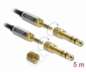 DeLOCK jack kabel 3,5mm 3pinová zástrčka > 3,5mm 3pinová ...