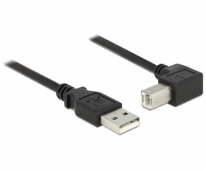 DeLOCK USB 2.0 kabel, USB-A samec > USB-B samec 90°