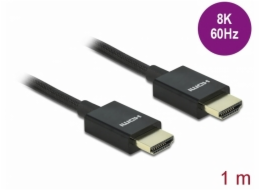 DeLOCK koaxiální vysokorychlostní HDMI kabel 48Gbps 8K 60Hz