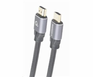 GEMBIRD Kabel HDMI 2.0, 1m, opletený, černý, blister