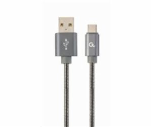 Gembird KAB051364 USB 2.0 AM na Type-C (AM/CM), 1m, šedý ...
