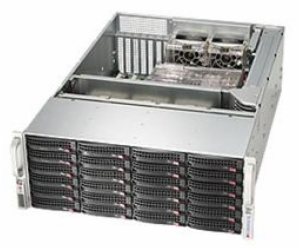 SUPERMICRO 4U chassis 24x 3,5" HS SAS/SATA (singel expanS...