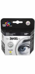 Ink. kazeta TB kompat. s HP CB325EE (No.364), TBH-364XLYR, Yellow