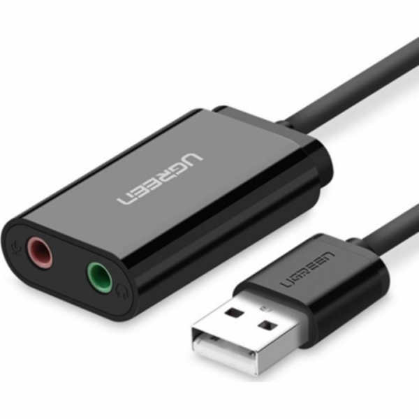 UGREEN USB-A To 3.5mm External Stereo Sound Adapter Black...