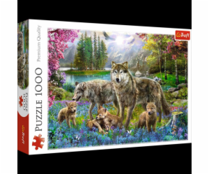 Trefl Puzzle 1000 vlčí rodina