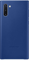 Modrý kožený kryt Samsung Note 10 (EF-VN970LL)