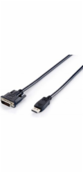 Výbava  DisplayPort – kabel DVI-D 2m černý (119336)