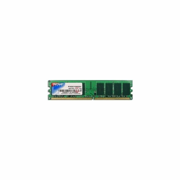 Paměť Patriot Signature, DDR2, 2 GB, 800 MHz, CL6 (PSD22G...