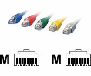 Vybavit Patchcord, S / FTP, Cat6, LSZH, 2m, červený (605521)