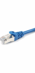 Equip Patchcord Cat 6a, SFTP, 3m, modrý (606205)