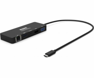 PORT CONNECT Dokovací stanice 5v1 ,LAN, HDMI, VGA, USB-C ...