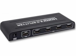 Qoltec Aktywny rozdzielacz Splitter HDMI 1x4 | v.2.0 52333