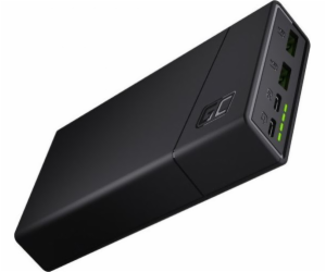 Powerbanka Green Cell PowerPlay 20000 mAh černá (PBGC03)