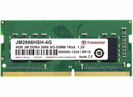 Transcend SO-DIMM 4GB DDR4-2666, RAM
