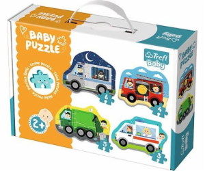 Trefl Puzzle Baby Classic, Vozidla a soutěže