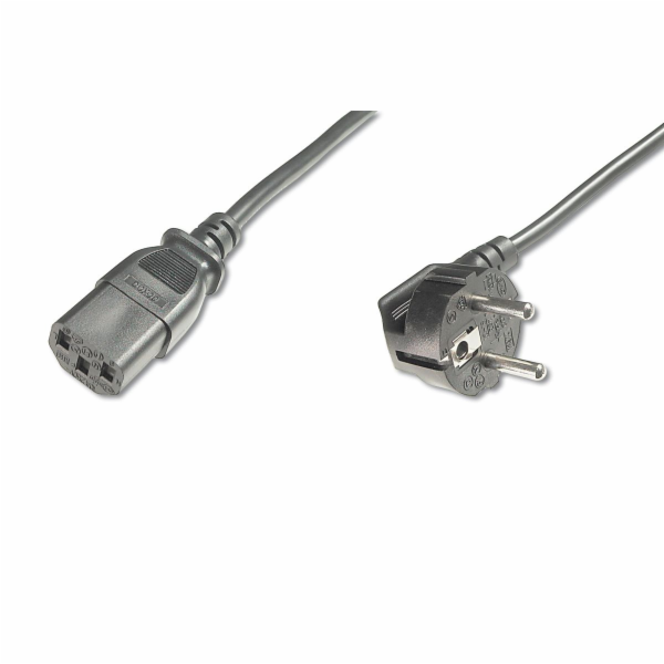 Digitus napájecí kabel 240V, délka 1,8m CEE7 pravoúhlý/IE...