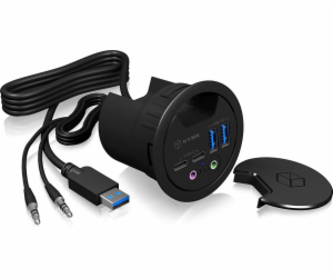 USB HUB Icy Box Hub 4portový IcyBox USB 3.0 IB-HUB1403B T...