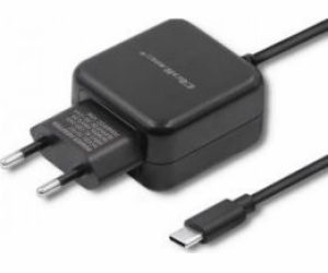 Nabíječka Qoltec 5V | 2,4A | 12W | USB typ C | Černá