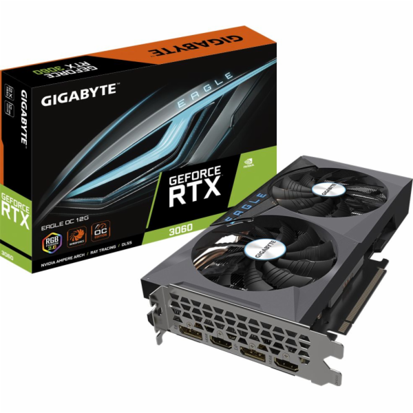 GIGABYTE GeForce RTX 3060 EAGLE OC 12G / PCI-E / 12GB GDD...