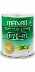 DVD-R 16X 100SP D/V        275611 MAXELL