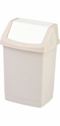 Curver Click-It sklopný odpadkový koš 15L béžový (CUR000282)