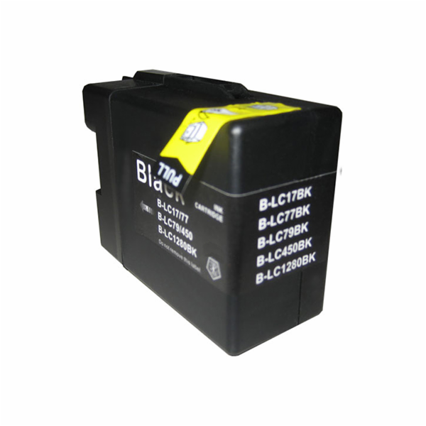 Inkoust LC1280Bk kompatibilní černý pro Brother (30ml)