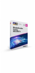 Bitdefender Total Security - 5 zařízení na 1 rok - elektronická licence do emailu