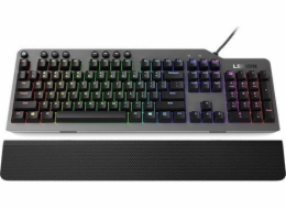 Lenovo Legion K500 RGB klávesnice USB US černo šedá