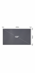 Epson plátno Laser TV 120" Screen - ELPSC36