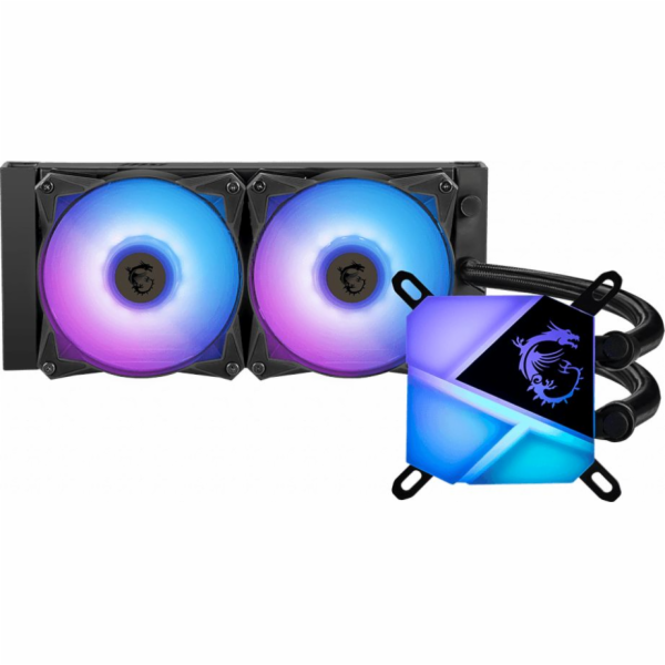 MSI vodní chladič CPU MAG CoreLiquid C240/ 2x ARGB 120 mm...