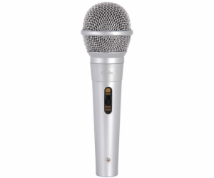 QTX DM11S dynamický mikrofon, stříbrný