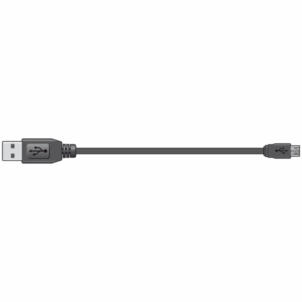 AV:link kabel USB 2.0, 1x typ A samec - 1x mikro 5-pin ty...