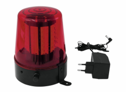 Eurolite LED policejní maják, 108 LED, červený