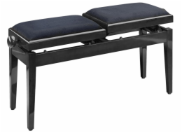 Stagg PB245 BKP VBK, dvojitá stolička ke klavíru