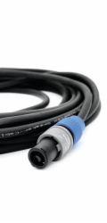 PSSO speakon kabel, 5m, 2x2,5mm