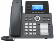 Grandstream GRP2604P/ VoIP telefon/ 2,48" podsvícený grafický display/ 6x SIP/ 2x LAN/ PoE/ GDMS
