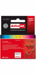 Activejet AC-24CN ink for Canon printer; Canon BCI-24C replacement; Supreme; 16 5 ml; color